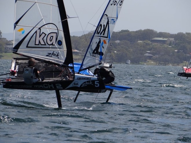 Moth Nationals 2013 - ZHIK, CST Composites 2013 Australian Moth Championships © Kingsley Forbes-Smith http://www.2sail.net